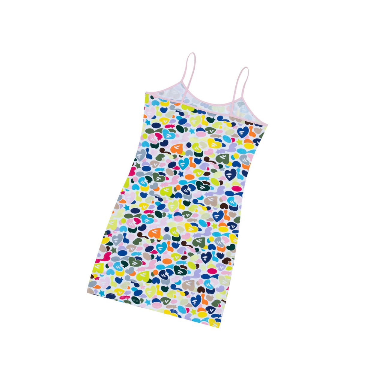 Saty A BATHING APE Bape Logo Print Saty Mini Dresses Damske Caise | 2763-EVBTJ