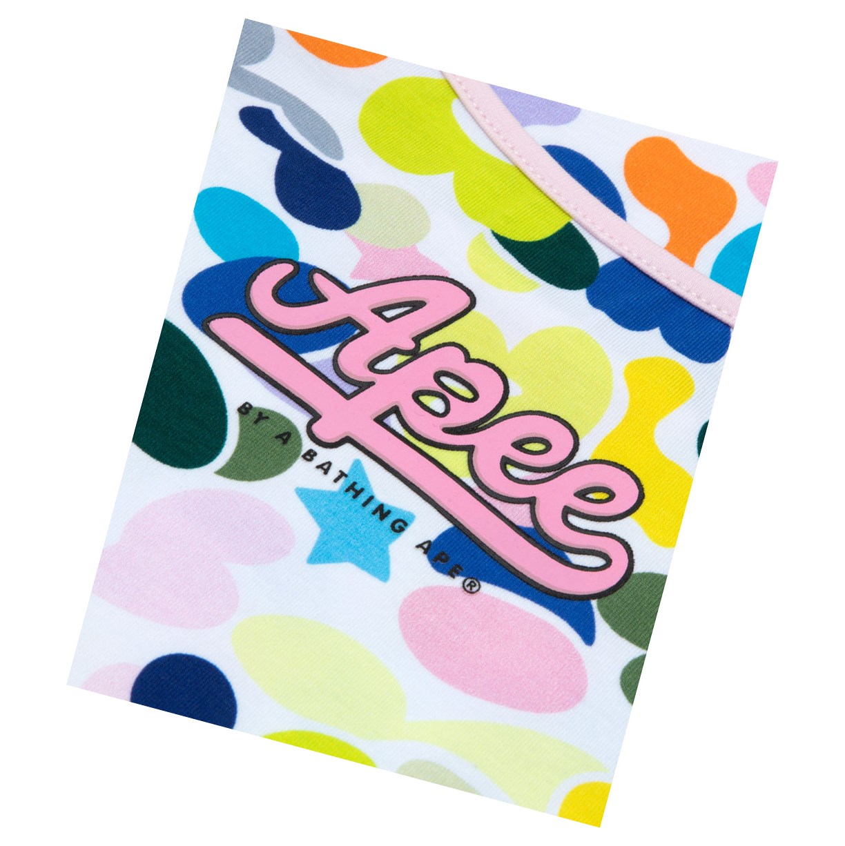 Saty A BATHING APE Bape Logo Print Saty Mini Dresses Damske Caise | 2763-EVBTJ