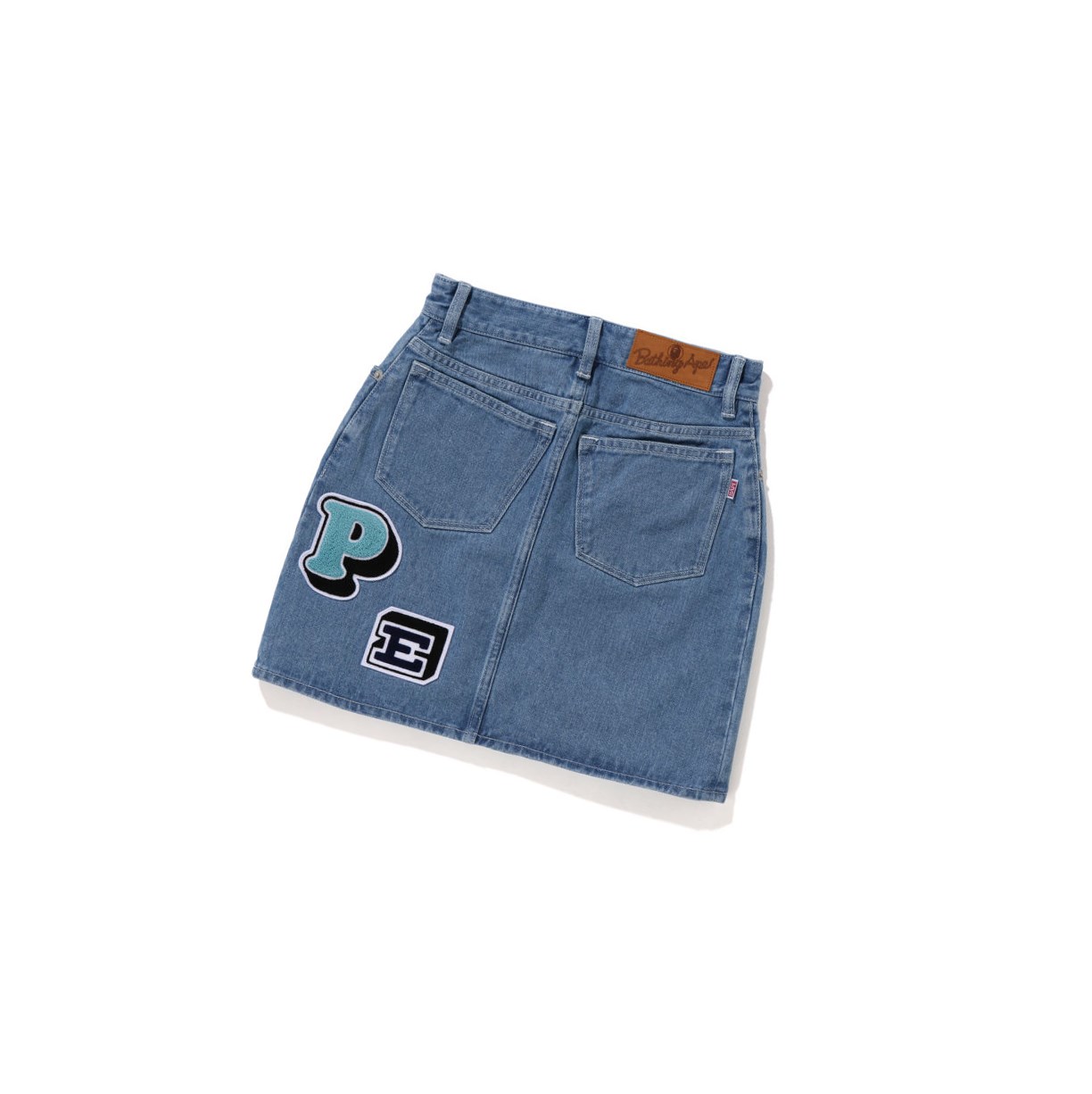 Sukne A BATHING APE Bape Multi Fonts Denim Damske Denim | 1592-QFTIJ