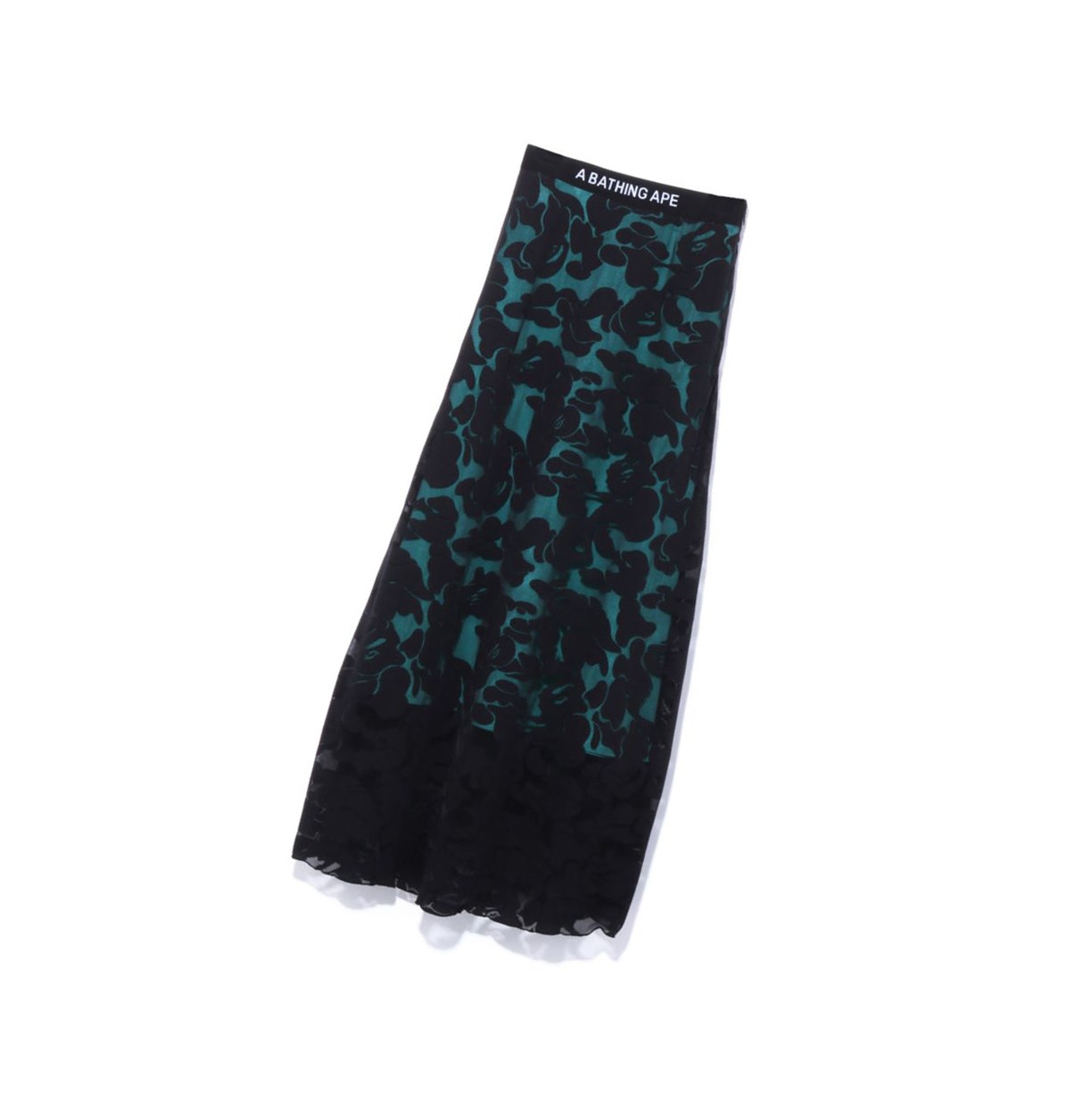 Sukne A BATHING APE Bape Solid Camo Long Long Damske Čierne | 3810-JAIXG