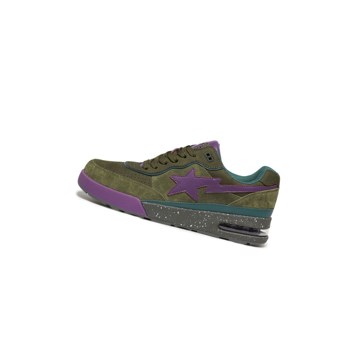 Tenisky A BATHING APE Bape Cestne Sta #2 M1 Low Panske Tmavo | 7295-DCFJW