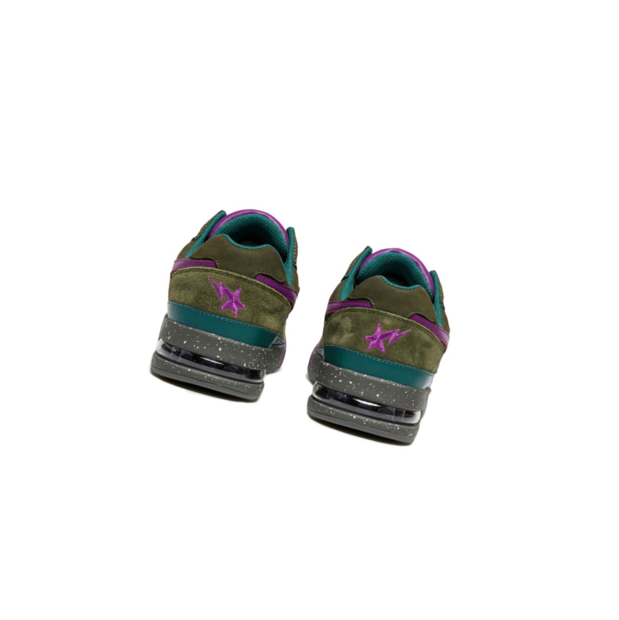 Tenisky A BATHING APE Bape Cestne Sta #2 M1 Low Panske Tmavo | 7295-DCFJW
