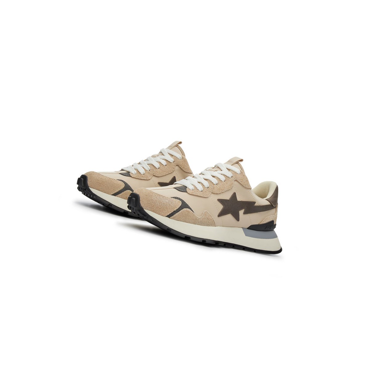Tenisky A BATHING APE Bape Cestne Sta Express #1 M2 Low Panske Béžové | 6219-FDZNP