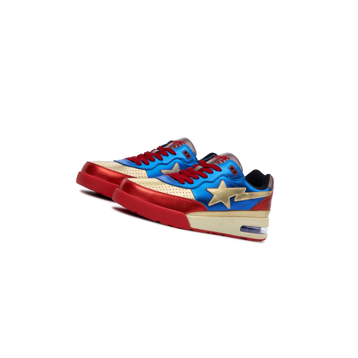 Tenisky A BATHING APE Bape Cestne Sta Stredne Damske Modre | 0192-PHNSJ
