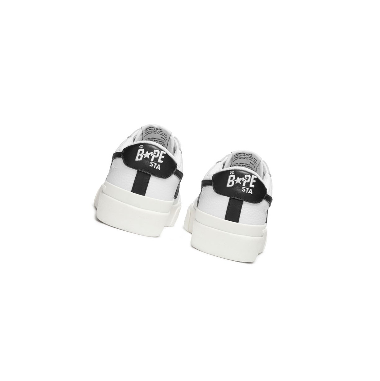 Tenisky A BATHING APE Bape Mad Sta M2 Low Panske Biele | 9857-HJKGI