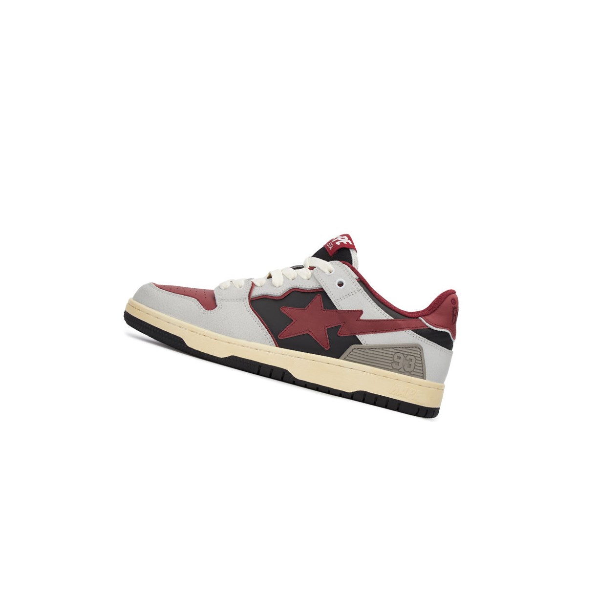 Tenisky A BATHING APE Bape Sk8 Sta #4 M1 Low Panske Biele | 7943-QCDZE
