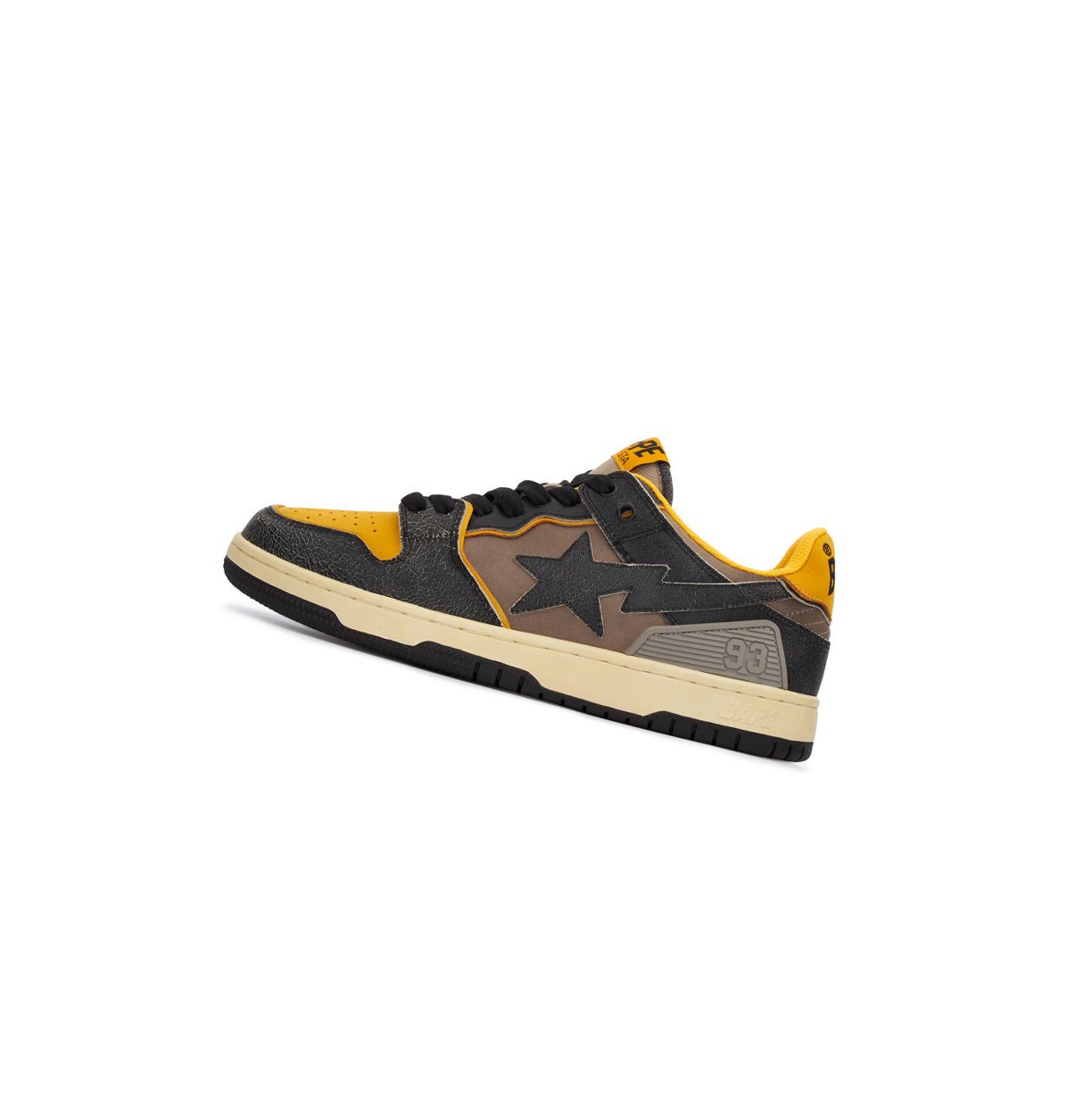 Tenisky A BATHING APE Bape Sk8 Sta #5 M1 Low Panske Čierne | 8716-PAJDK