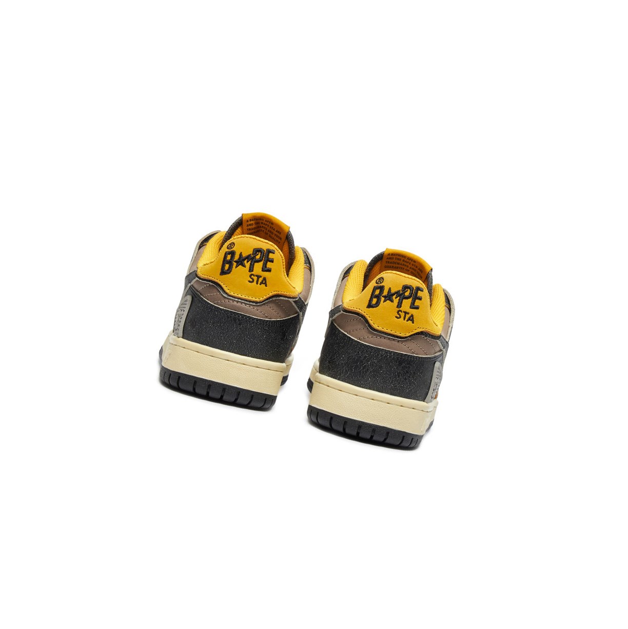 Tenisky A BATHING APE Bape Sk8 Sta #5 M1 Low Panske Čierne | 8716-PAJDK