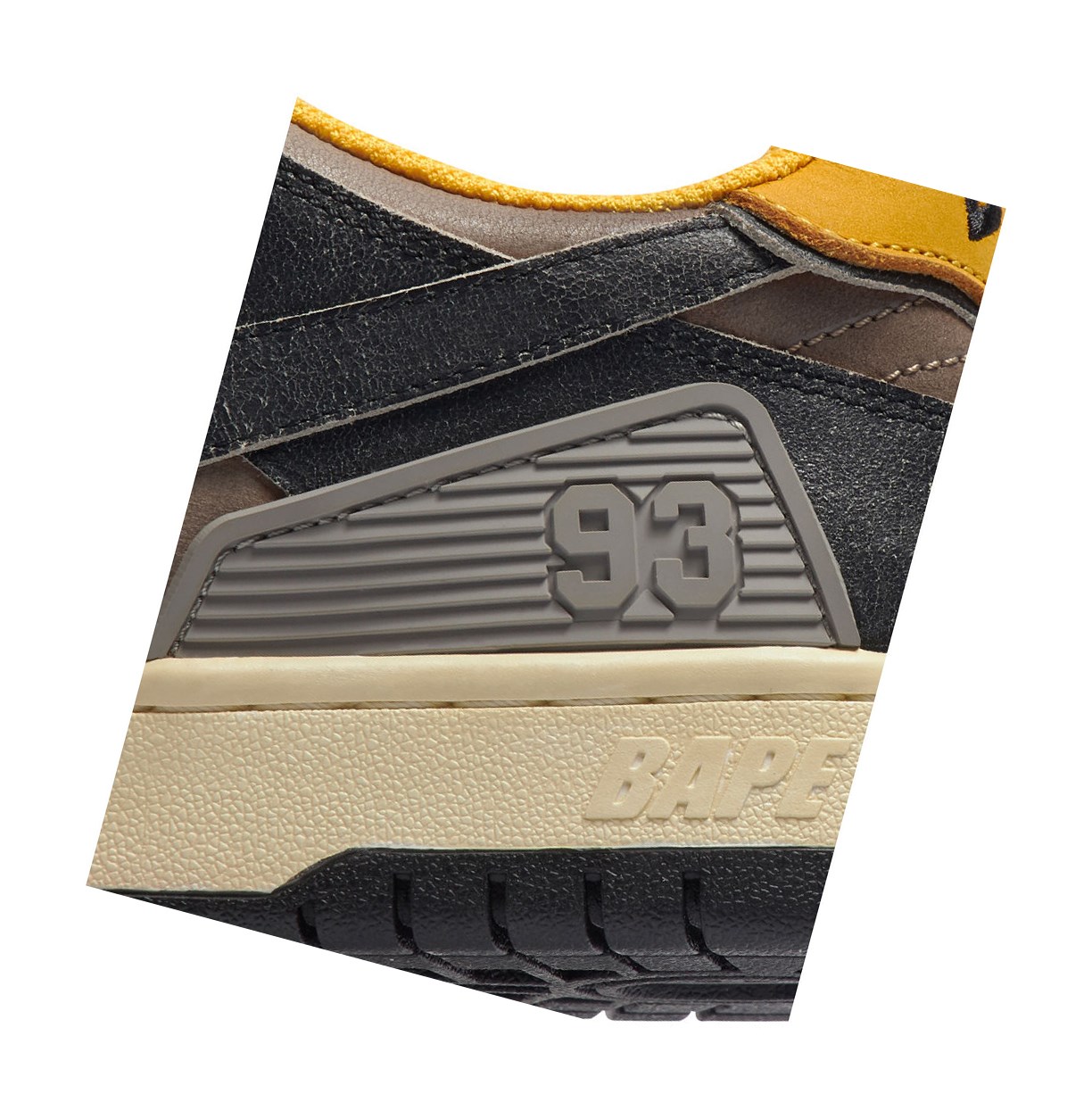 Tenisky A BATHING APE Bape Sk8 Sta #5 M1 Low Panske Čierne | 8716-PAJDK