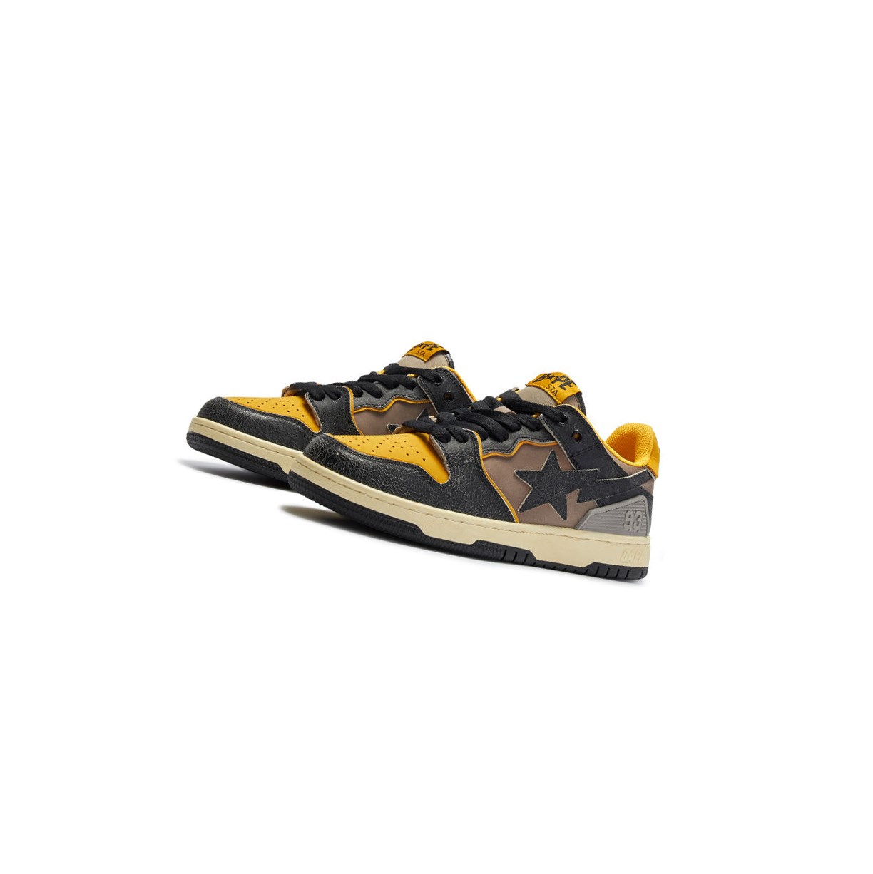 Tenisky A BATHING APE Bape Sk8 Sta #5 M1 Low Panske Čierne | 8716-PAJDK
