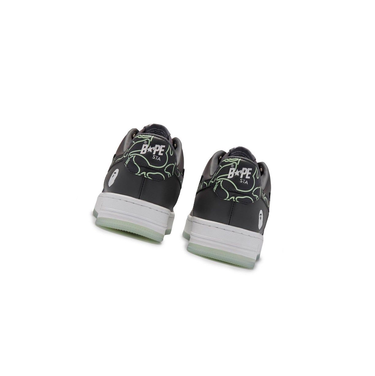 Tenisky A BATHING APE Bape Sta #1 M2 Low Panske Tmavo Siva | 0986-YDGHP