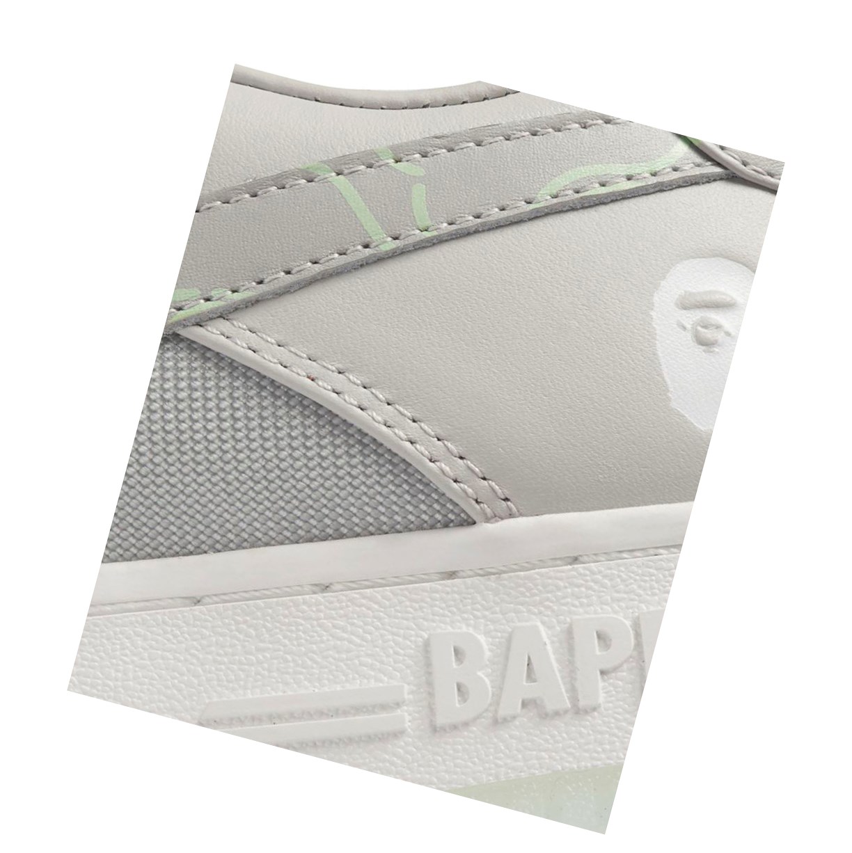 Tenisky A BATHING APE Bape Sta #1 M2 Low Panske Siva | 6278-CKFUI