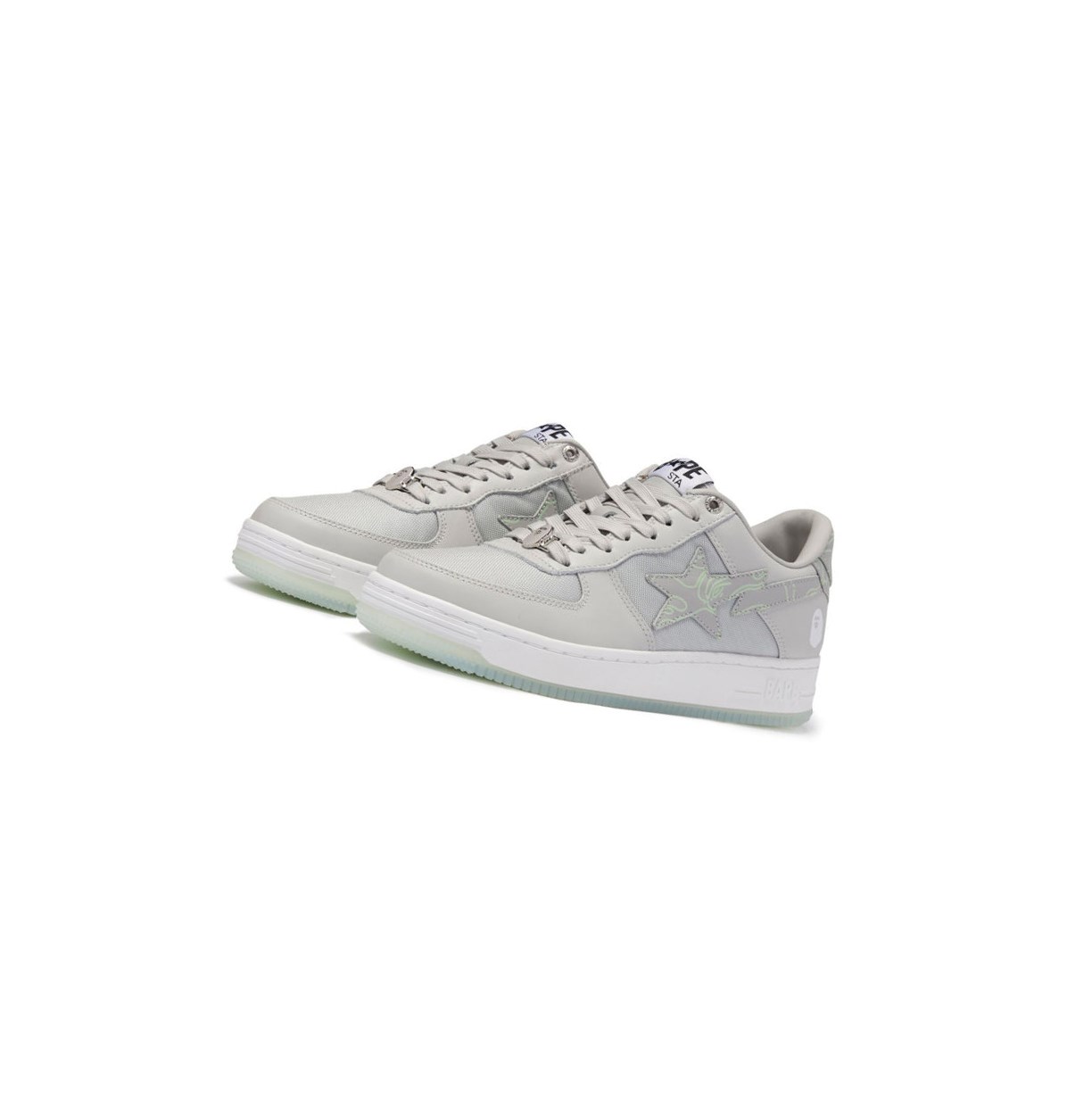 Tenisky A BATHING APE Bape Sta #1 M2 Low Panske Siva | 6278-CKFUI