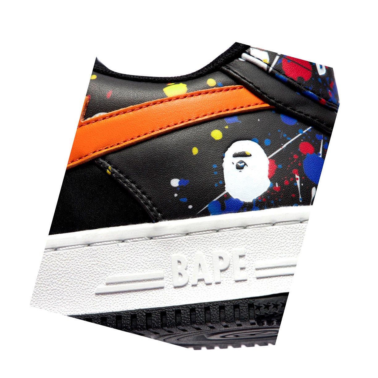 Tenisky A BATHING APE Bape Sta #3 M2 Low Panske Čierne | 1759-NWBLD