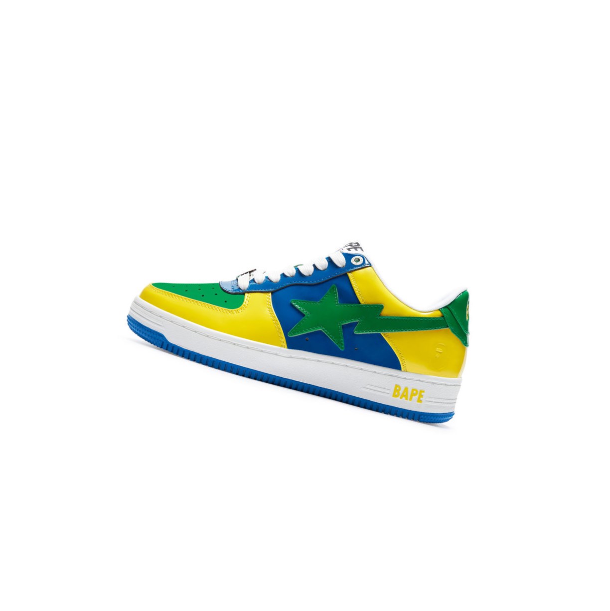 Tenisky A BATHING APE Bape Sta M1 Low Panske Žlté | 6913-IGEQT