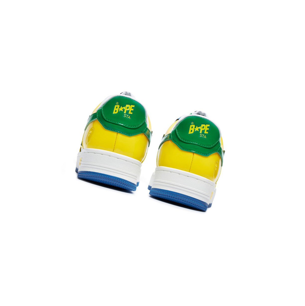 Tenisky A BATHING APE Bape Sta M1 Low Panske Žlté | 6913-IGEQT