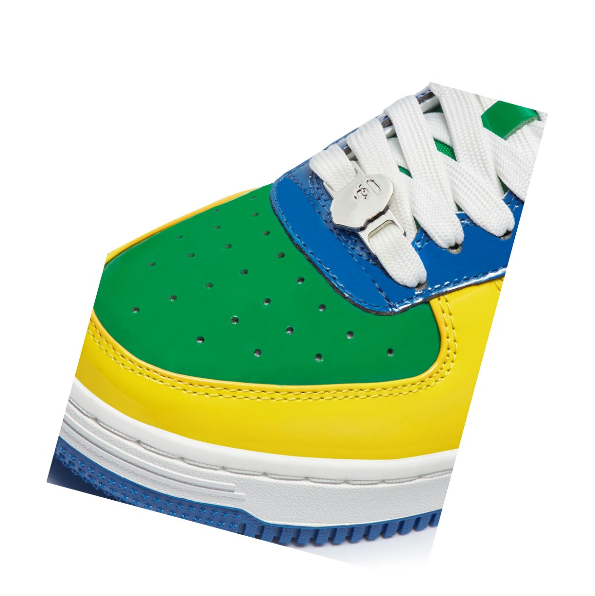 Tenisky A BATHING APE Bape Sta M1 Low Panske Žlté | 6913-IGEQT