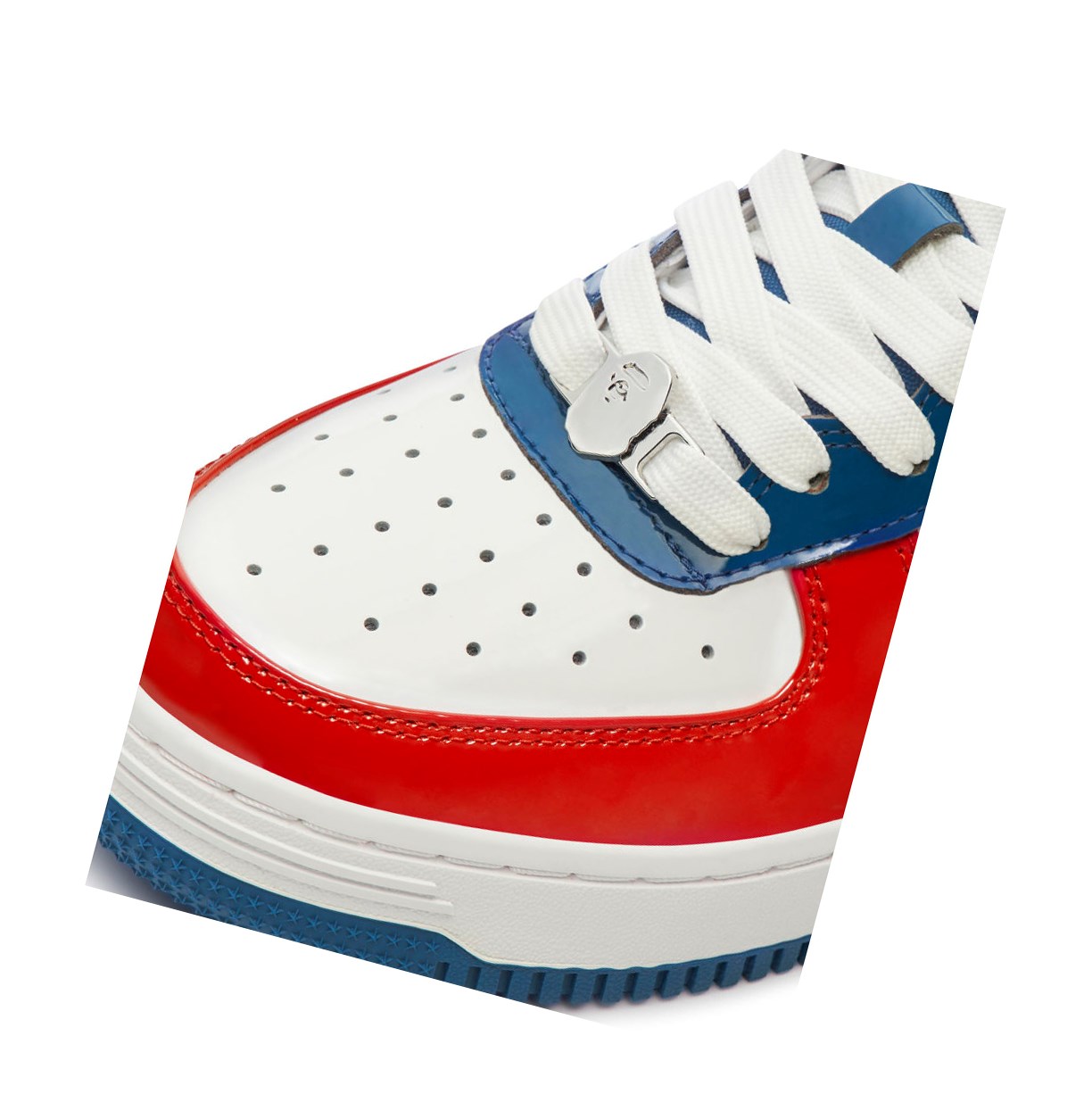 Tenisky A BATHING APE Bape Sta M1 Low Panske Biele | 8546-XKPUH