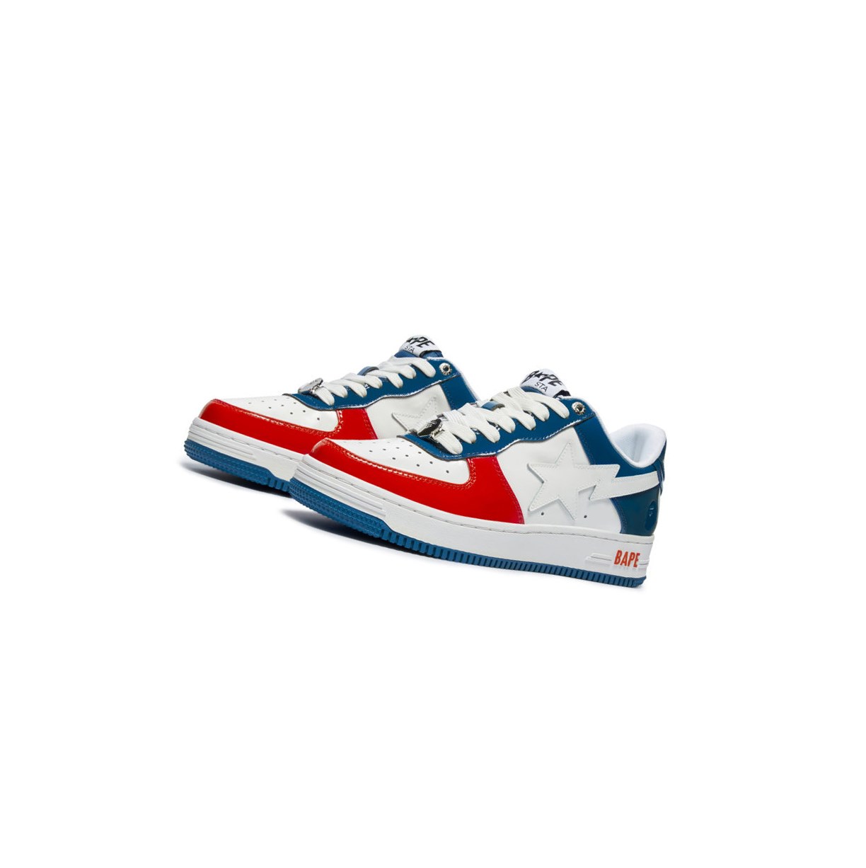 Tenisky A BATHING APE Bape Sta M1 Low Panske Biele | 8546-XKPUH
