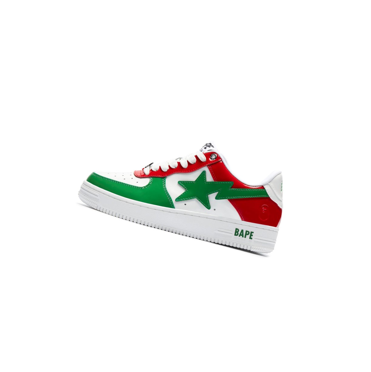 Tenisky A BATHING APE Bape Sta M1 Low Panske Zelene | 9761-YKMEW