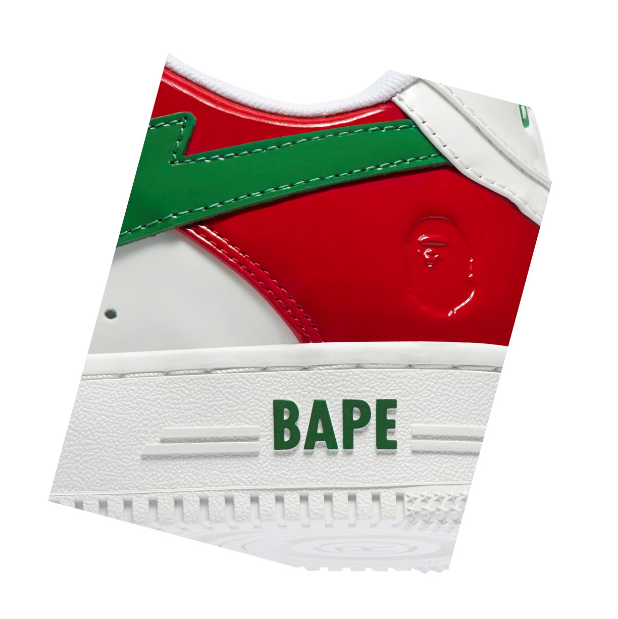 Tenisky A BATHING APE Bape Sta M1 Low Panske Zelene | 9761-YKMEW