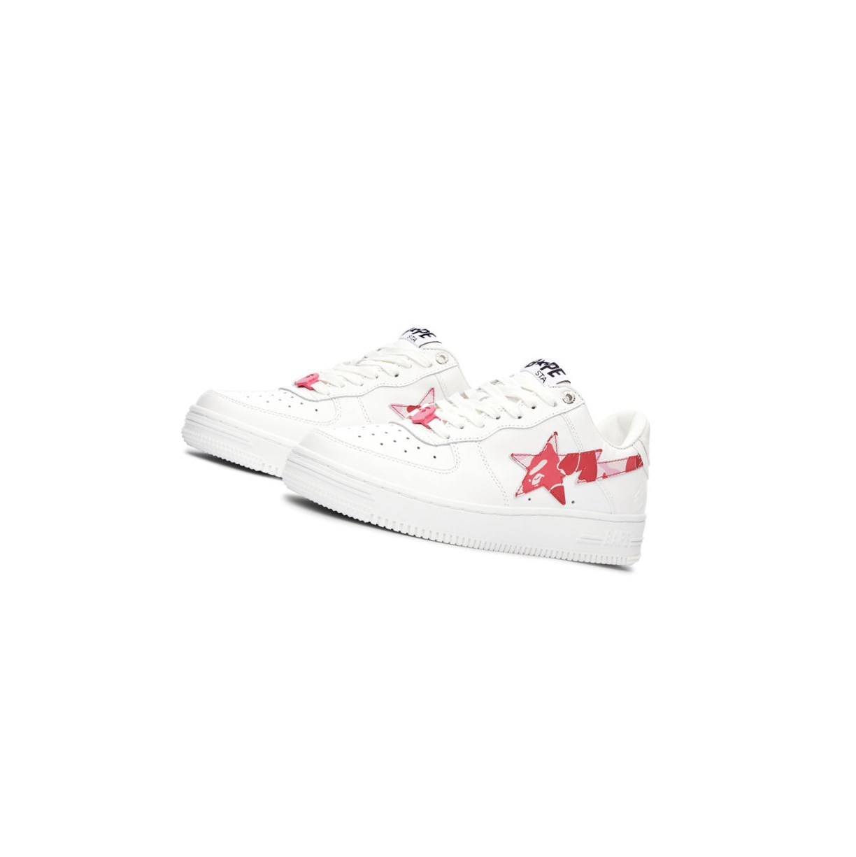 Tenisky A BATHING APE Bape Sta™ White / Abc Camo Low Damske Ruzove | 1379-UPNDE