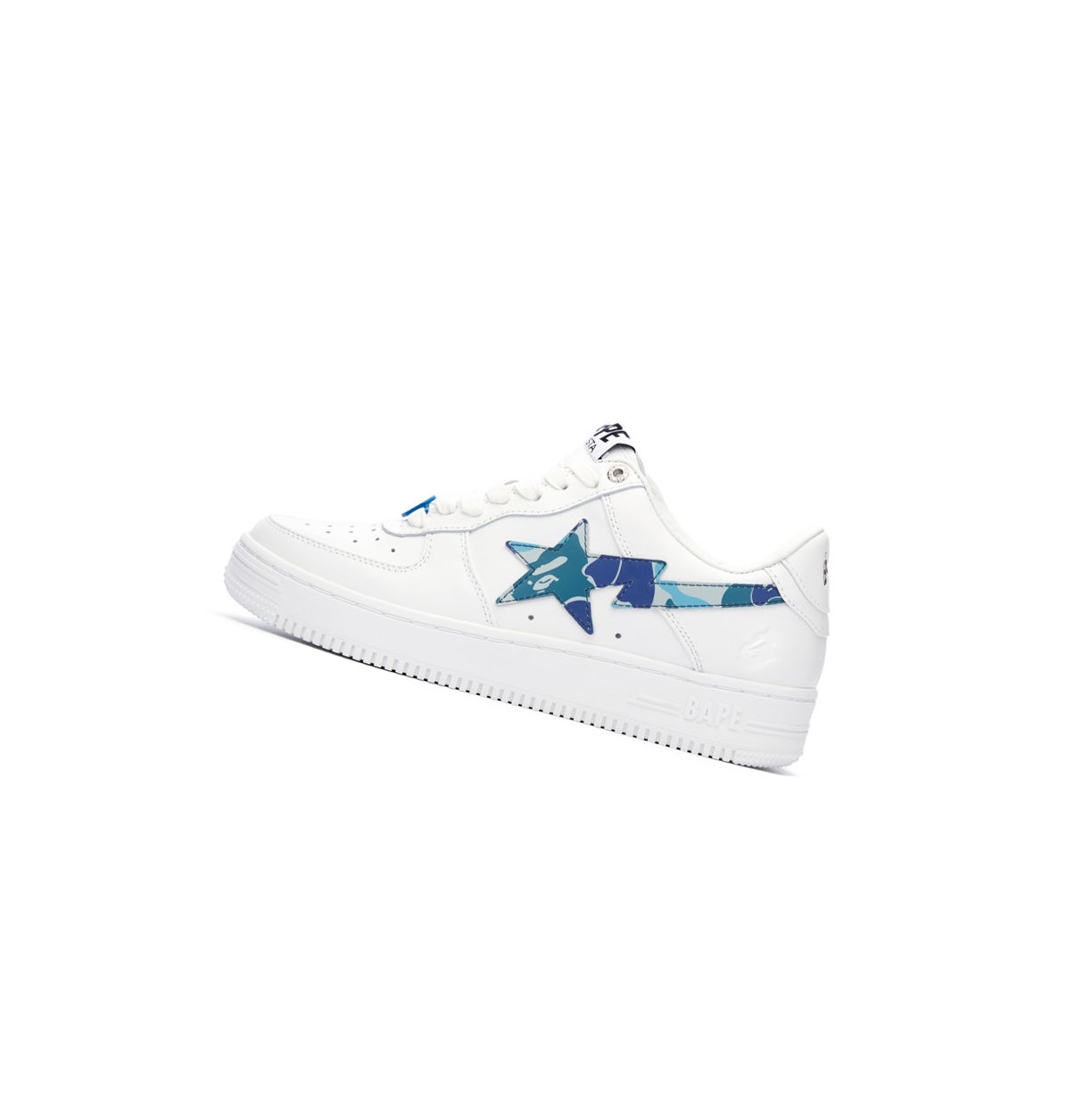 Tenisky A BATHING APE Bape Sta™ White / Abc Camo Low Damske Modre | 2638-NFZHG