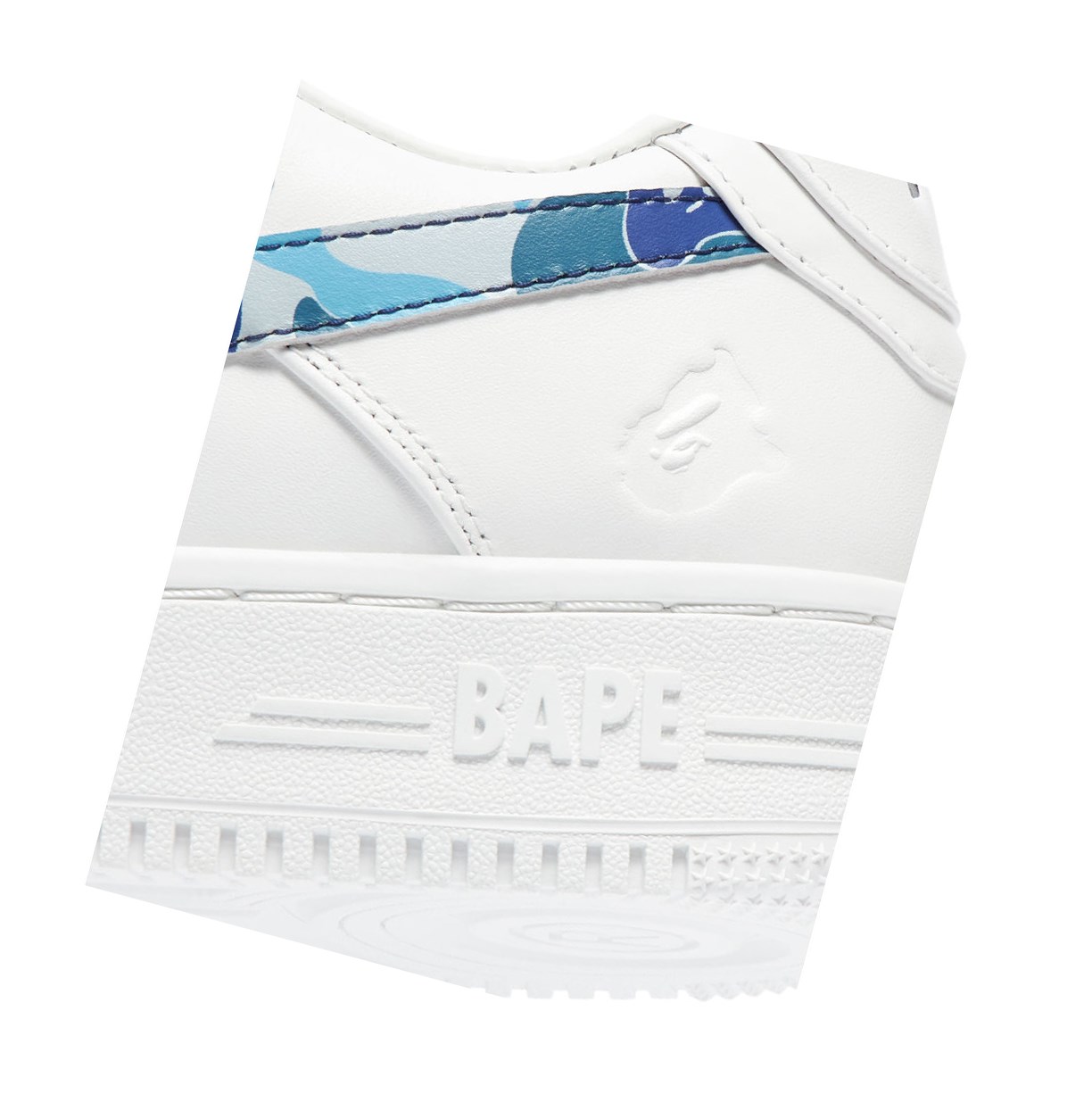 Tenisky A BATHING APE Bape Sta™ White / Abc Camo Low Damske Modre | 2638-NFZHG