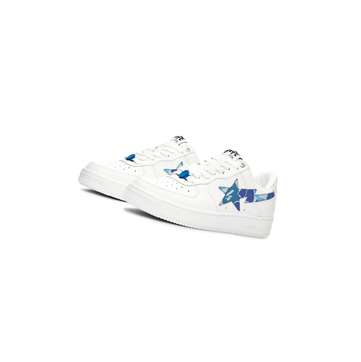 Tenisky A BATHING APE Bape Sta™ White / Abc Camo Low Damske Modre | 2638-NFZHG