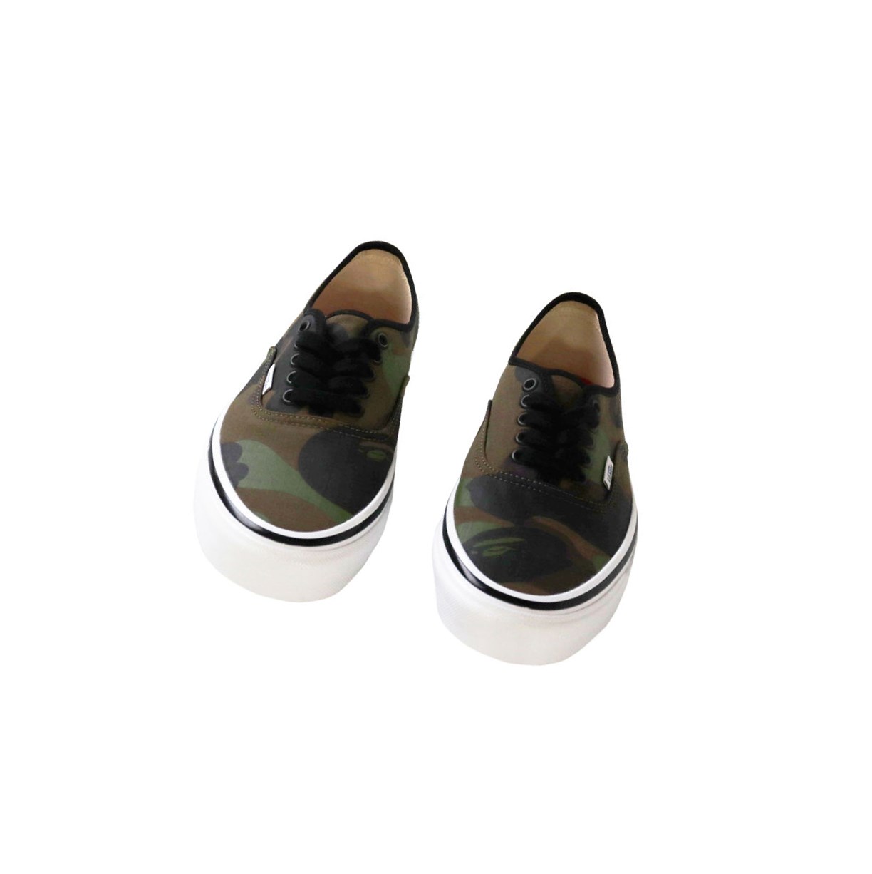 Tenisky A BATHING APE Bape X Vans 1st Camo Authentic Low Panske Zelene | 5971-TFNKZ