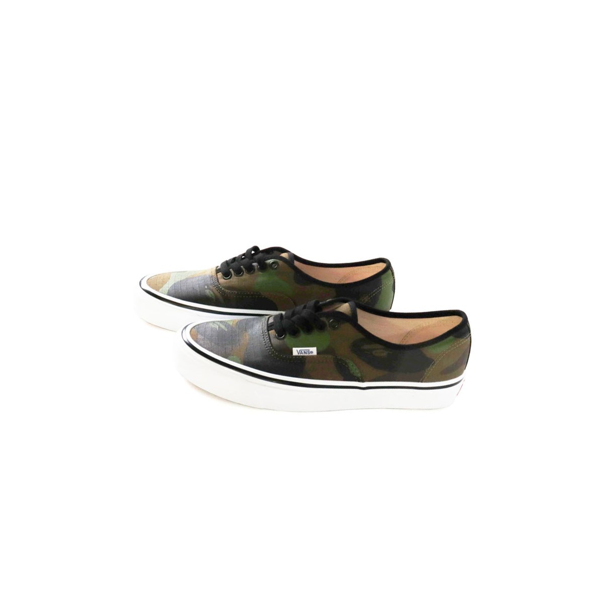 Tenisky A BATHING APE Bape X Vans 1st Camo Authentic Low Panske Zelene | 5971-TFNKZ