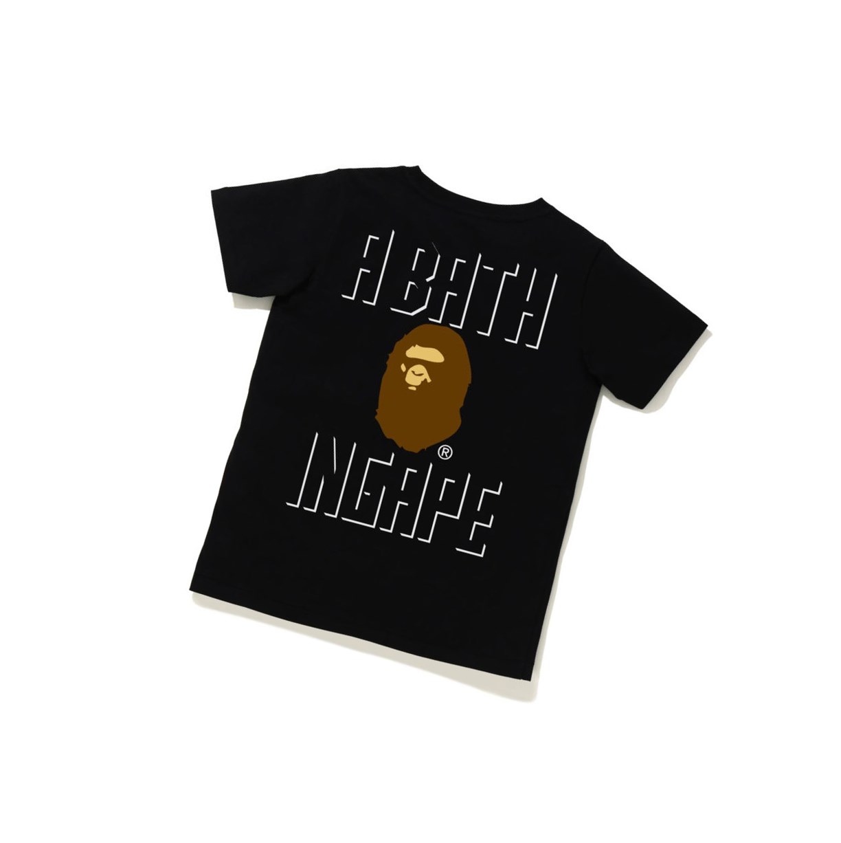 Tricko A BATHING APE Bape Ape Head One Point Tee #2 Kratke Sleeve Damske Čierne | 0731-GWQLJ