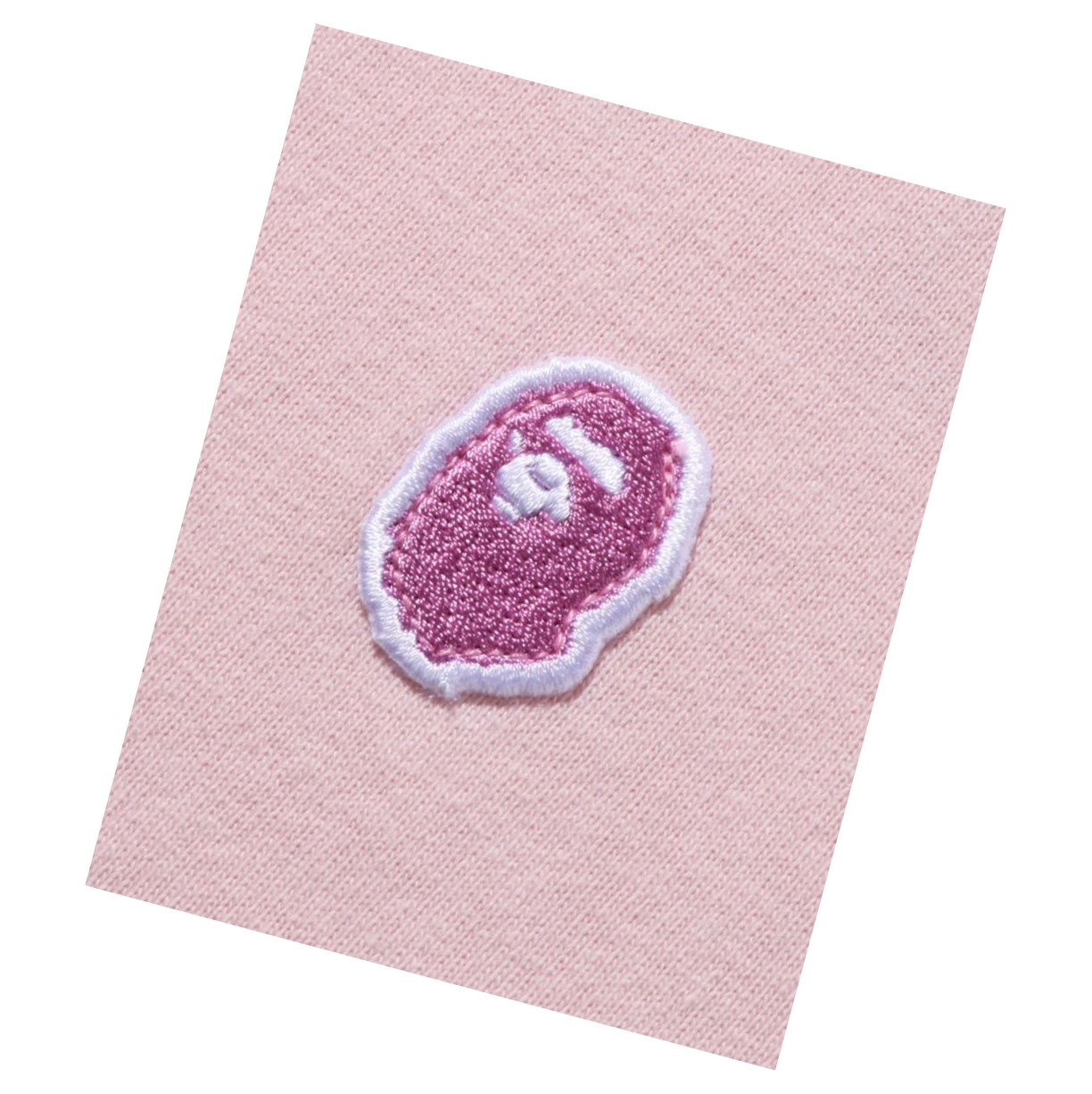 Tricko A BATHING APE Bape Ape Head One Point Tee #2 Kratke Sleeve Damske Ruzove | 1269-SWIOB