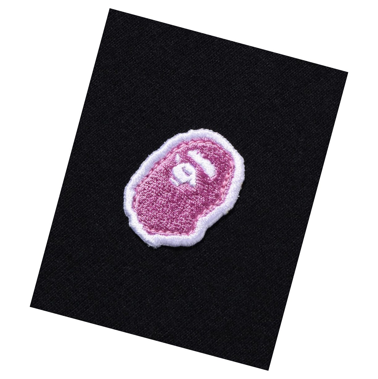 Tricko A BATHING APE Bape Ape Head One Point Tee Kratke Sleeve Damske Čierne | 5127-IXFYS