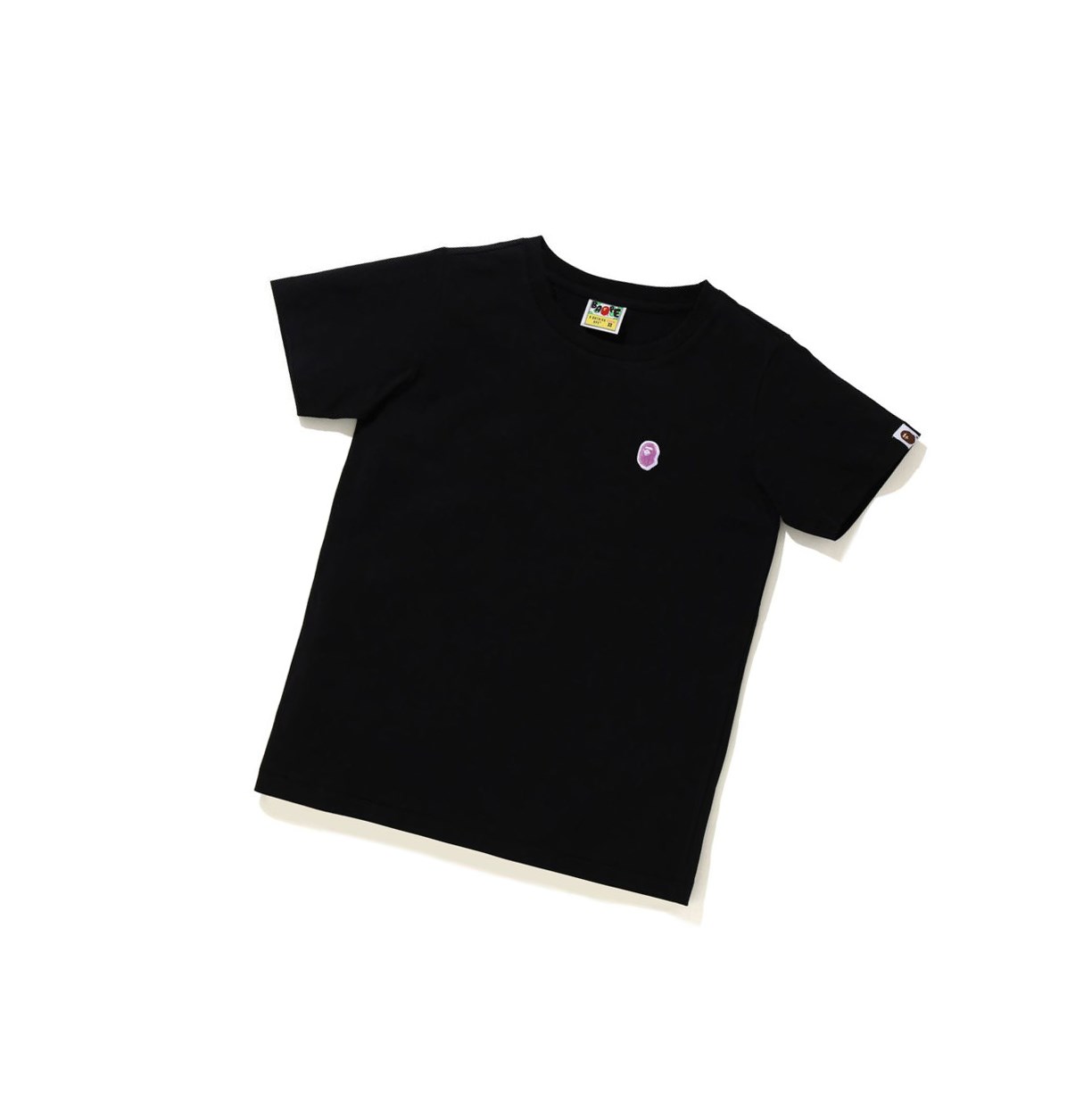 Tricko A BATHING APE Bape Ape Head One Point Tee Kratke Sleeve Damske Čierne | 5127-IXFYS
