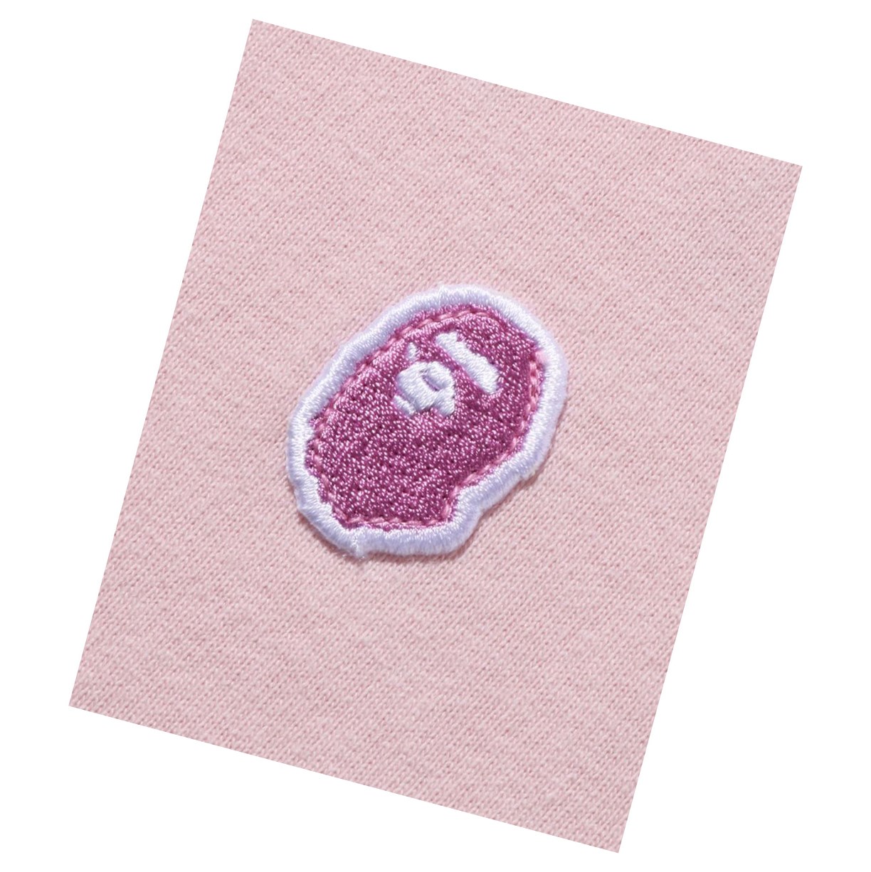 Tricko A BATHING APE Bape Ape Head One Point Tee #4 Kratke Sleeve Damske Ruzove | 5341-ICYNL
