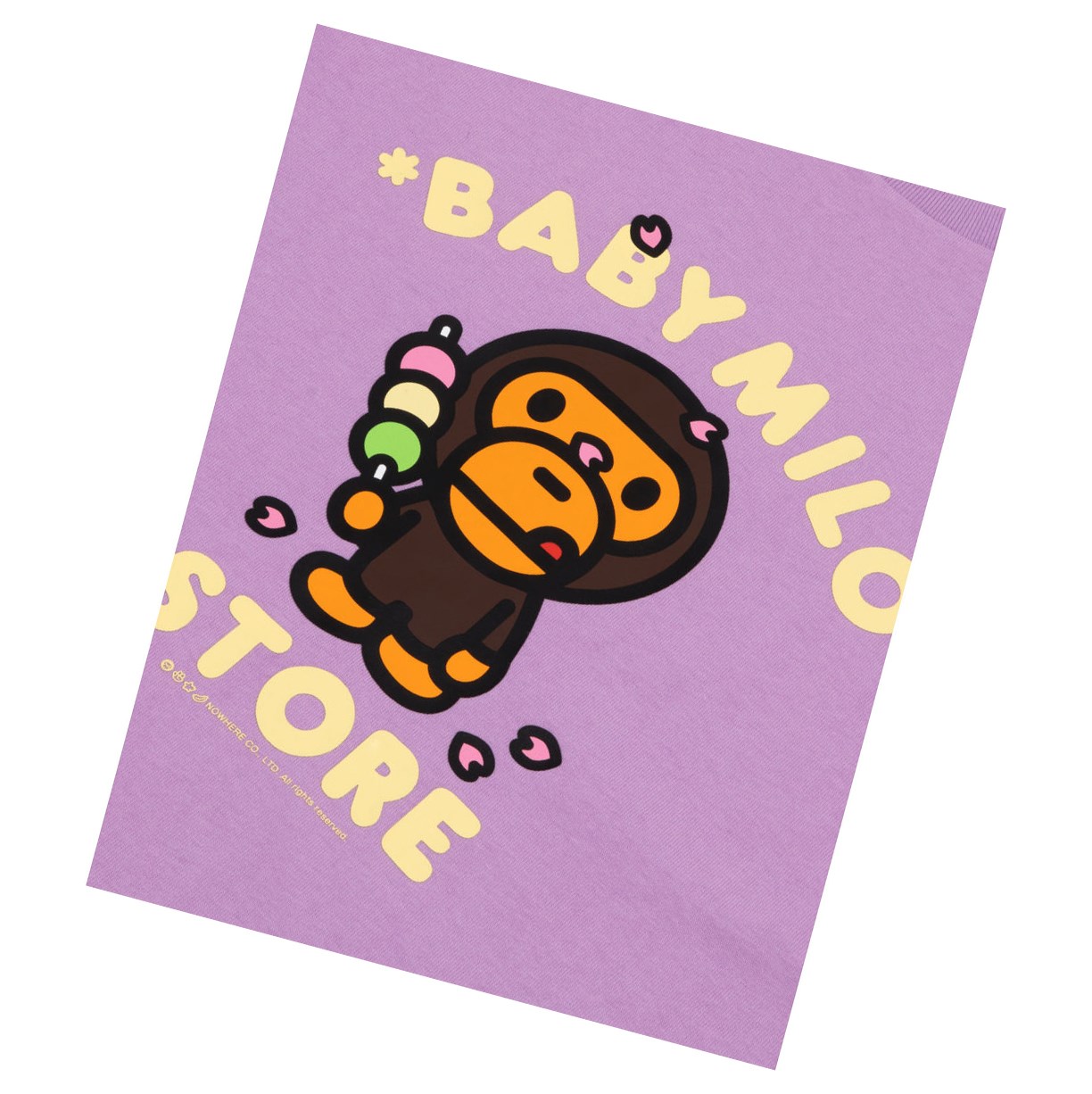 Tricko A BATHING APE Bape Baby Milo Boxy Fit Tee Kratke Sleeve Damske Nachový | 5382-DILKG