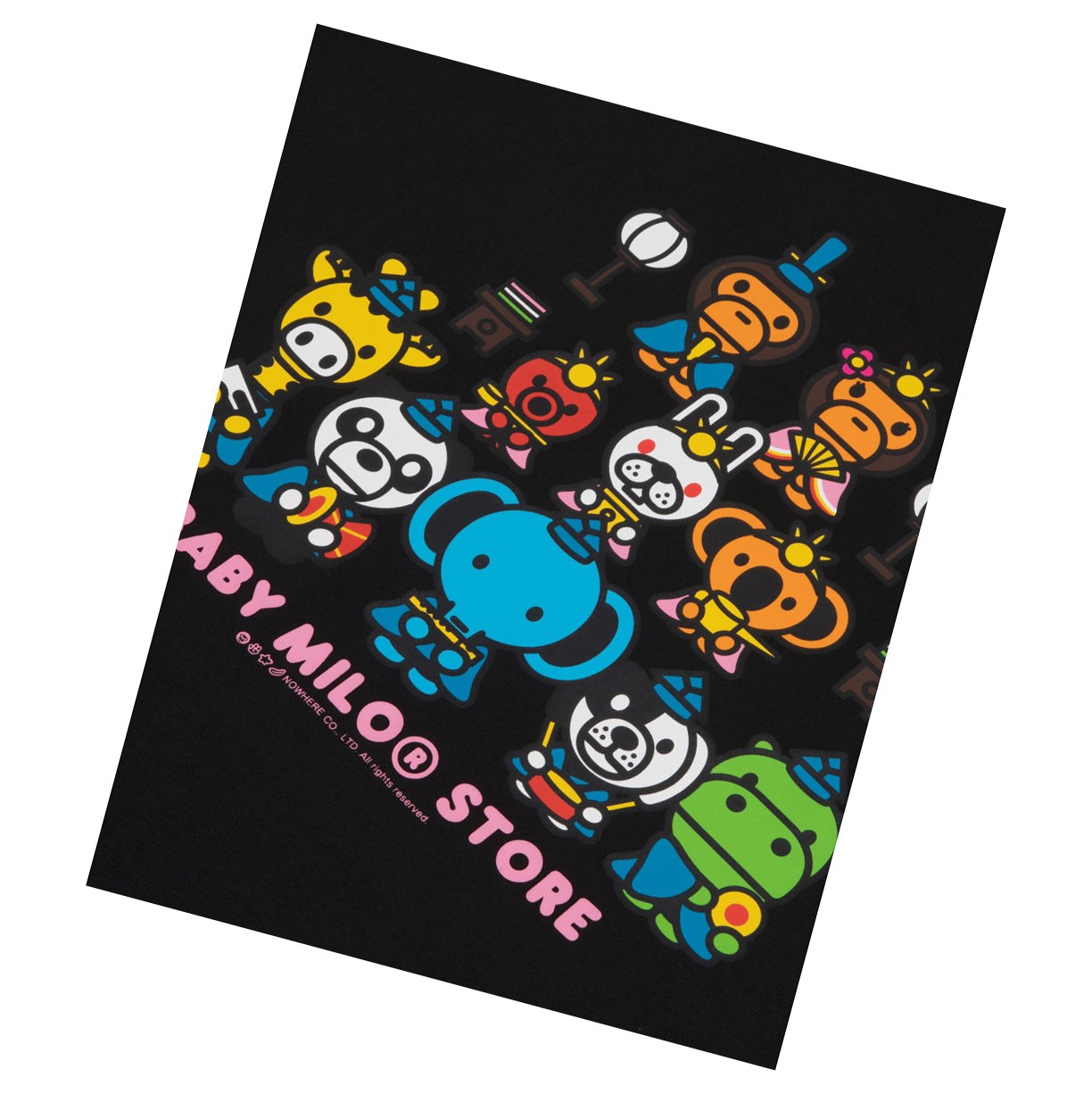 Tricko A BATHING APE Bape Baby Milo Boxy Fit Tee Kratke Sleeve Damske Čierne | 8531-VTIGJ