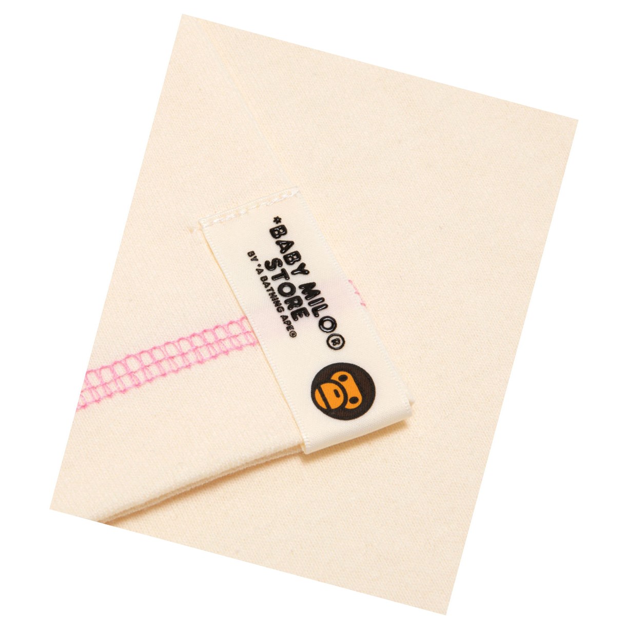 Tricko A BATHING APE Bape Baby Milo Boxy Fit Tee Kratke Sleeve Damske Biele | 9053-OHTQM