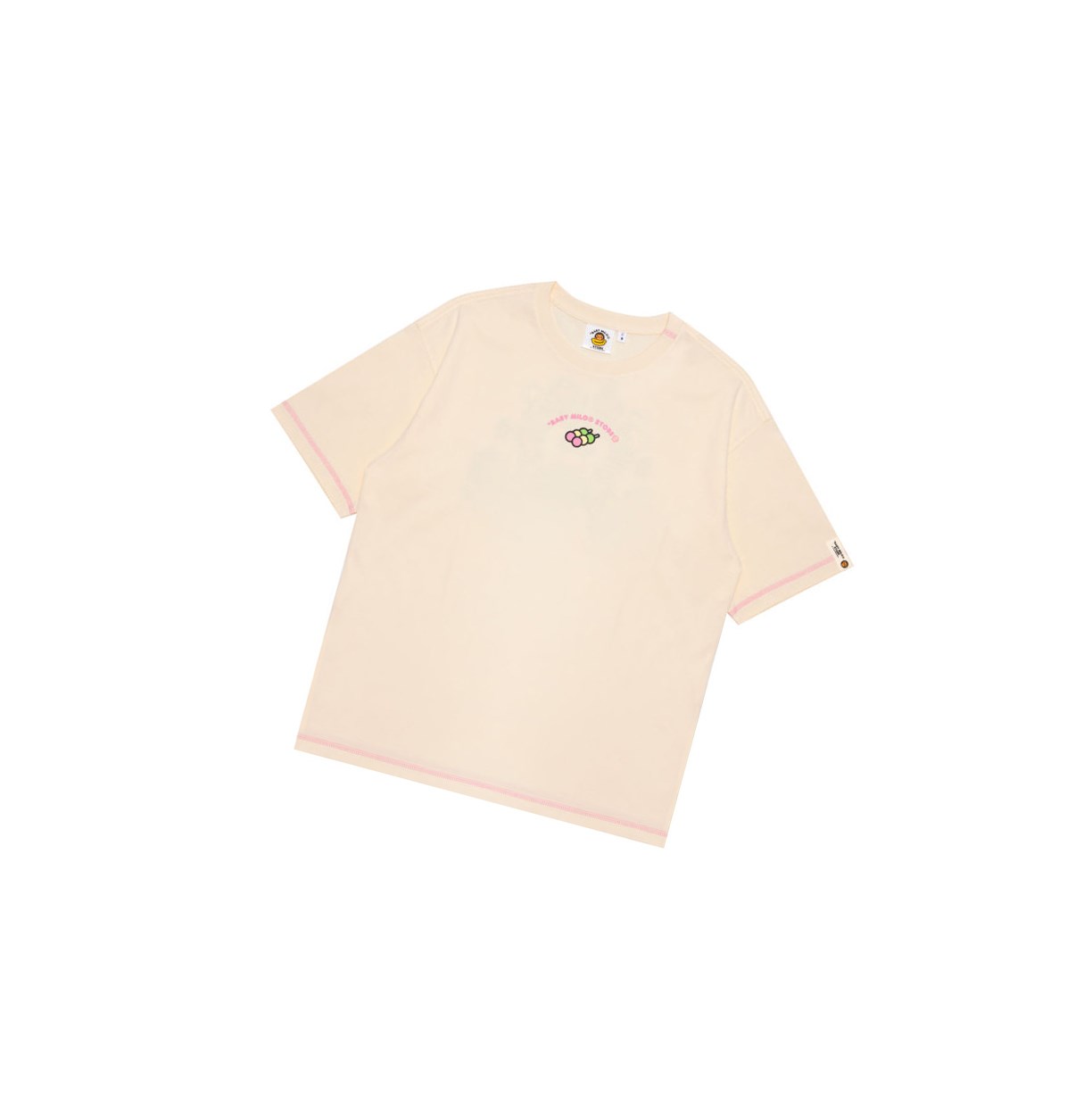 Tricko A BATHING APE Bape Baby Milo Boxy Fit Tee Kratke Sleeve Damske Biele | 9053-OHTQM