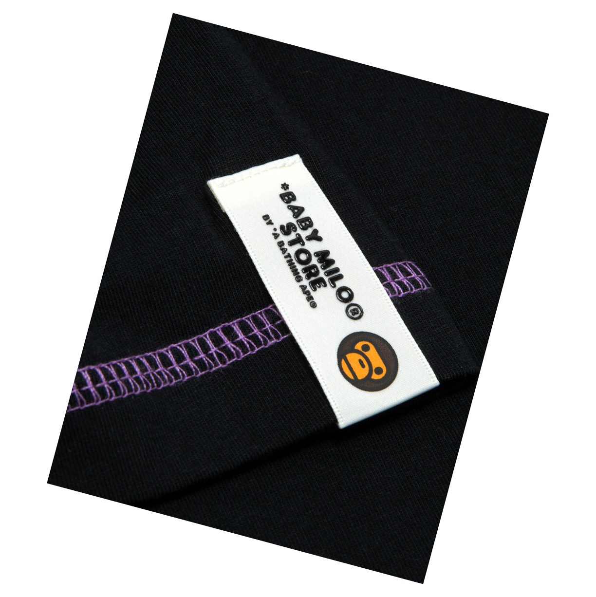 Tricko A BATHING APE Bape Baby Milo Cropped Fit Tee Kratke Sleeve Damske Čierne | 3206-GXVOI