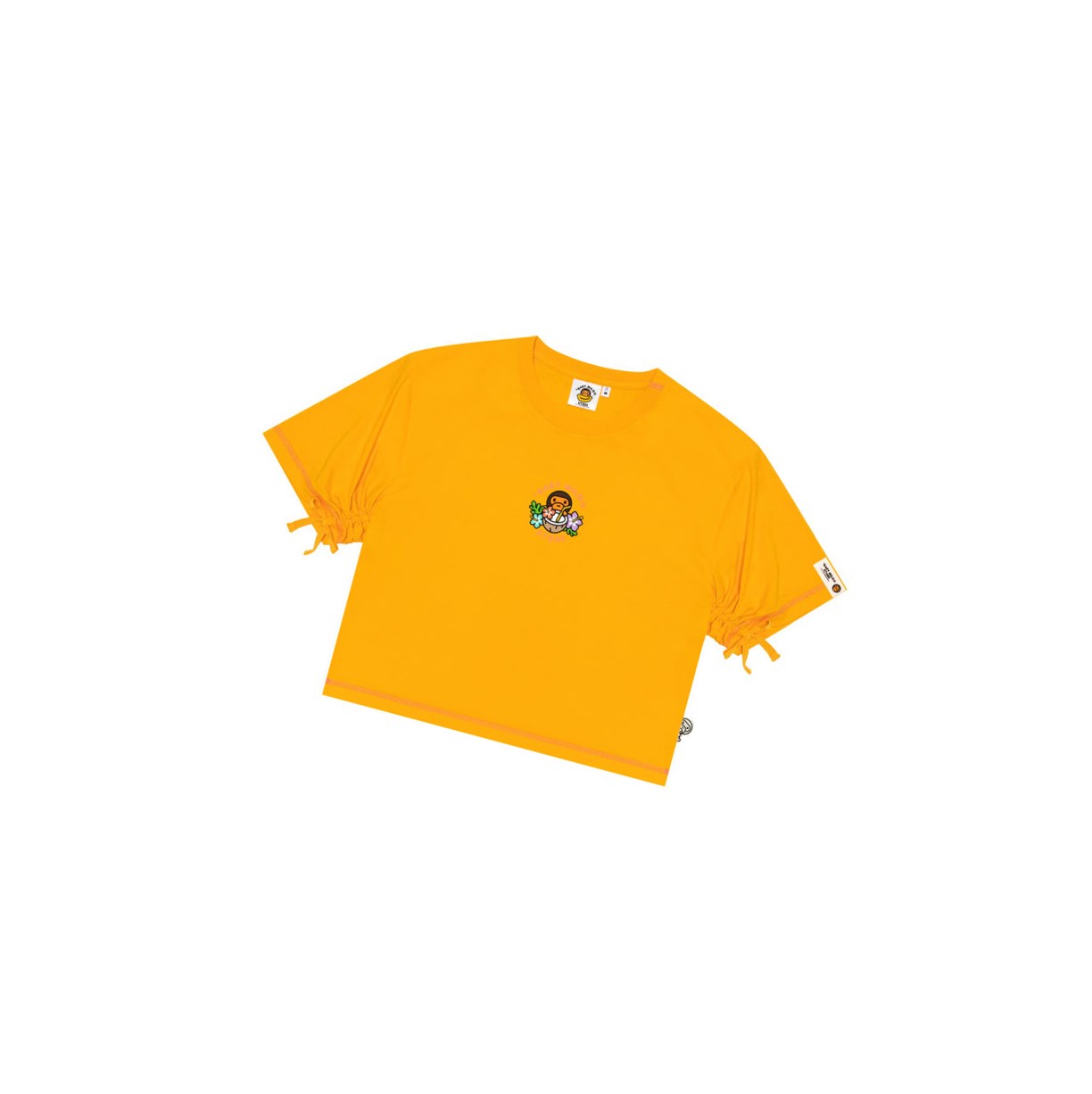 Tricko A BATHING APE Bape Baby Milo Cropped Fit Tee Kratke Sleeve Damske Žlté | 7564-JYMTB