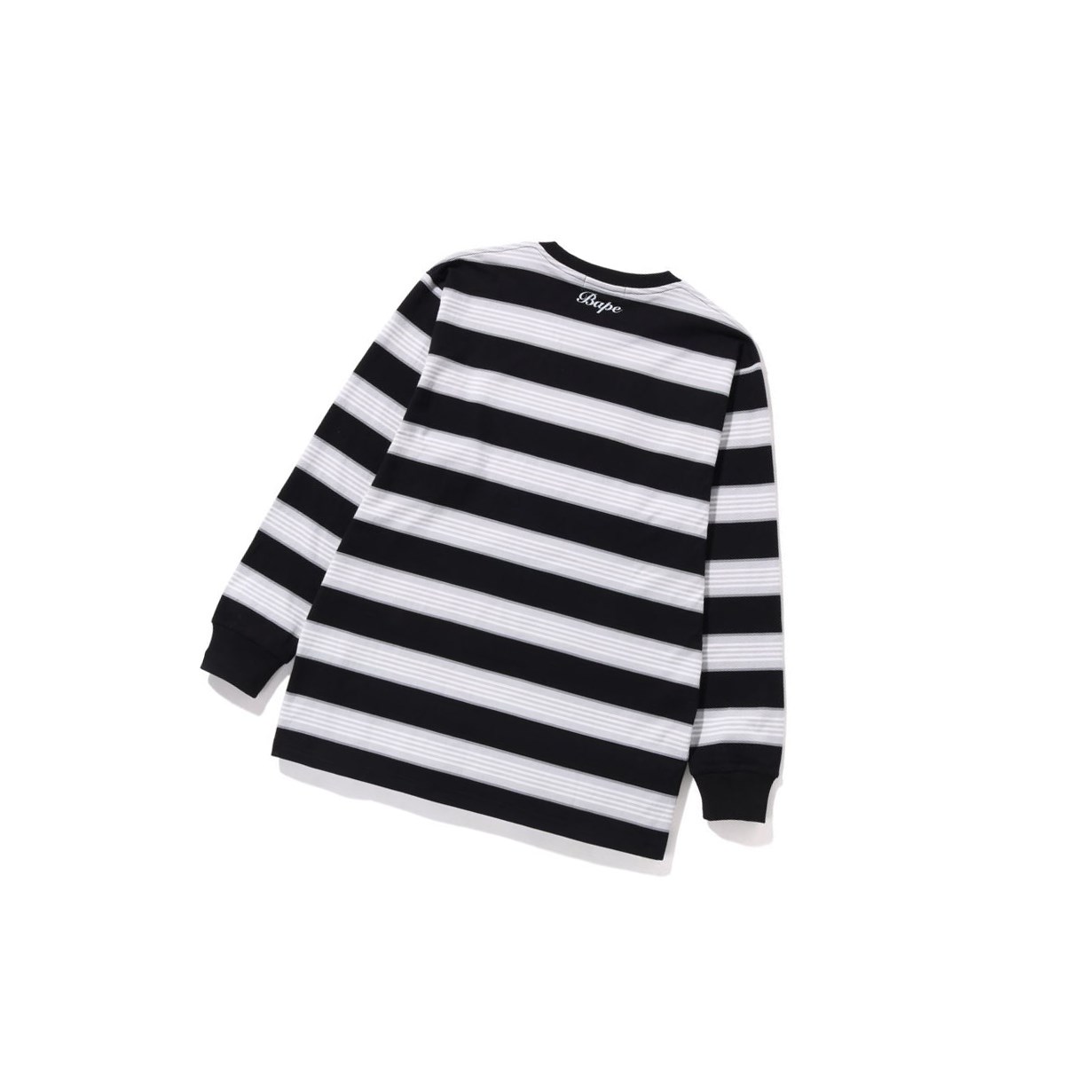 Tricko A BATHING APE Bape Baby Milo Hoop Tee Long Sleeve Damske Čierne | 0561-BUFIJ