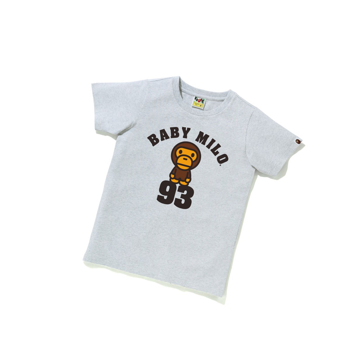 Tricko A BATHING APE Bape Baby Milo On 93 Tee Kratke Sleeve Damske Siva | 3210-CSIRH