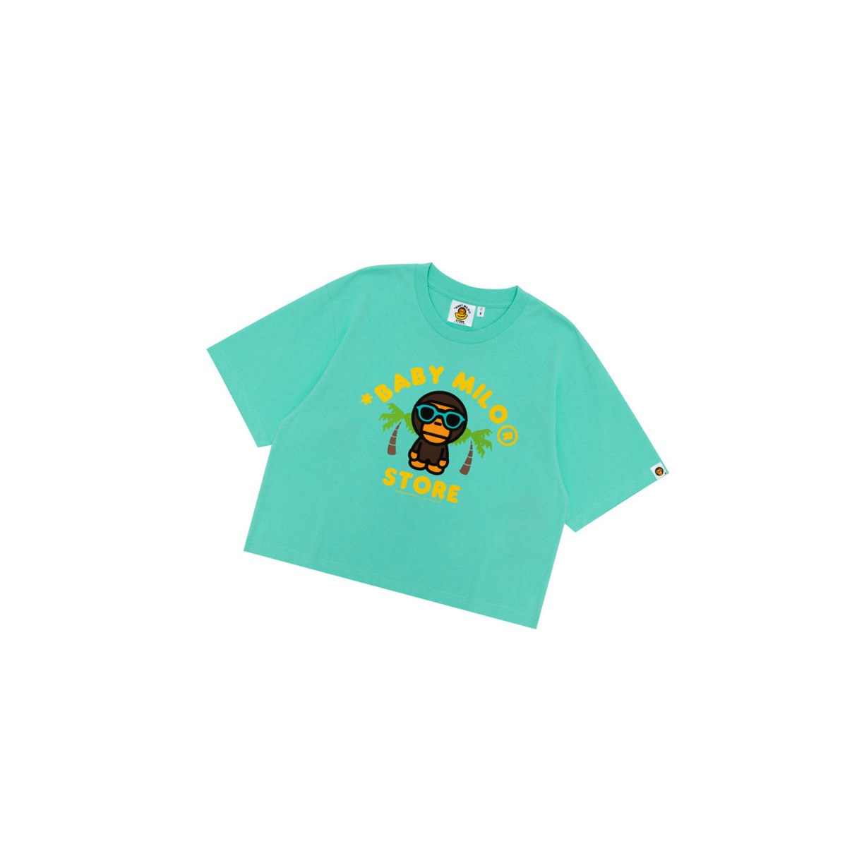 Tricko A BATHING APE Bape Baby Milo Printed Tee Kratke Sleeve Damske Mätové | 3951-QRDFA