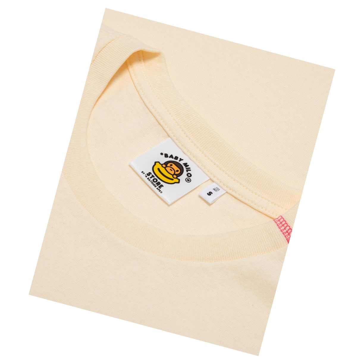 Tricko A BATHING APE Bape Boxy Fit Tee Kratke Sleeve Damske Krém | 4135-QEXON
