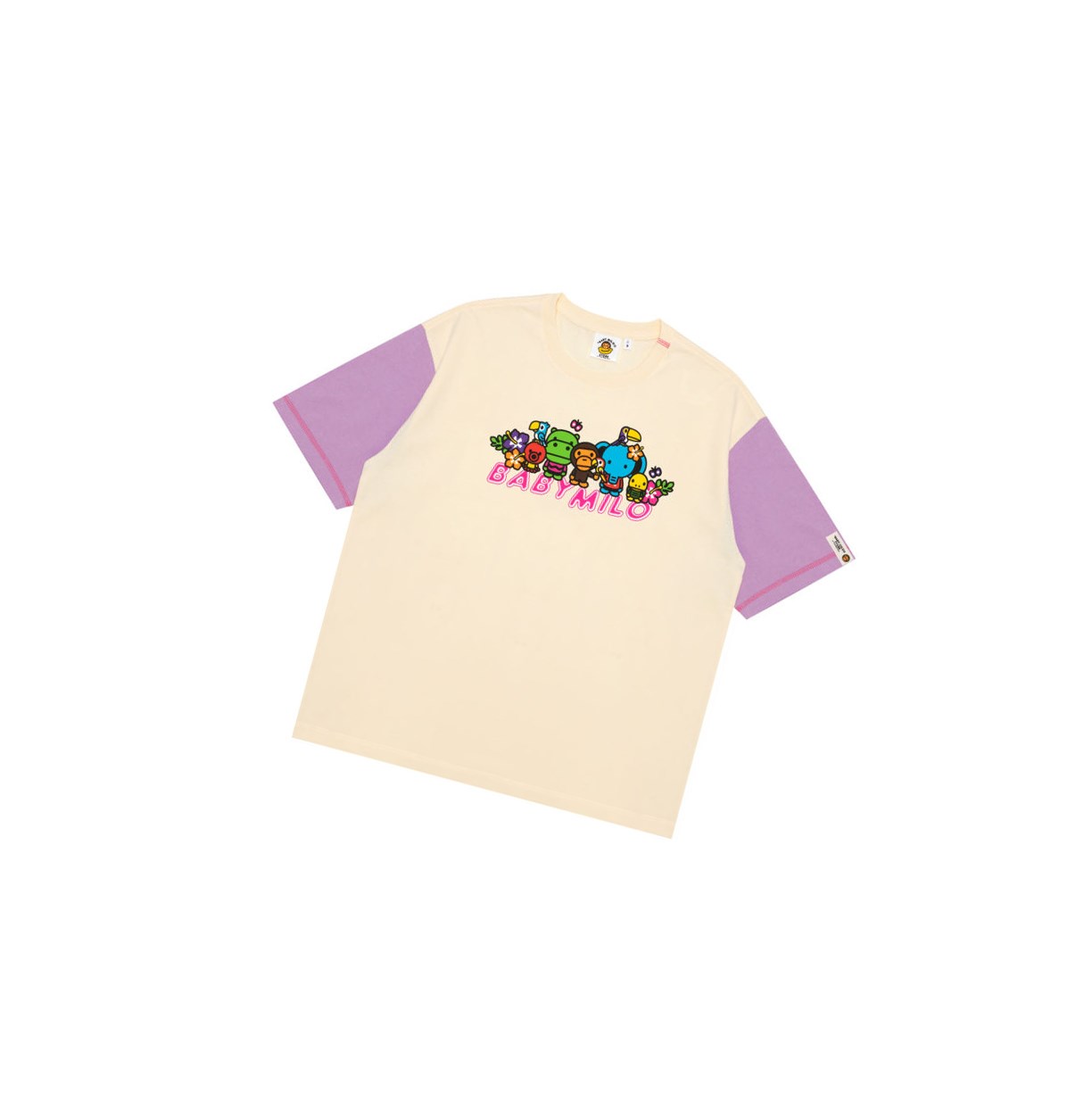 Tricko A BATHING APE Bape Boxy Fit Tee Kratke Sleeve Damske Krém | 4135-QEXON