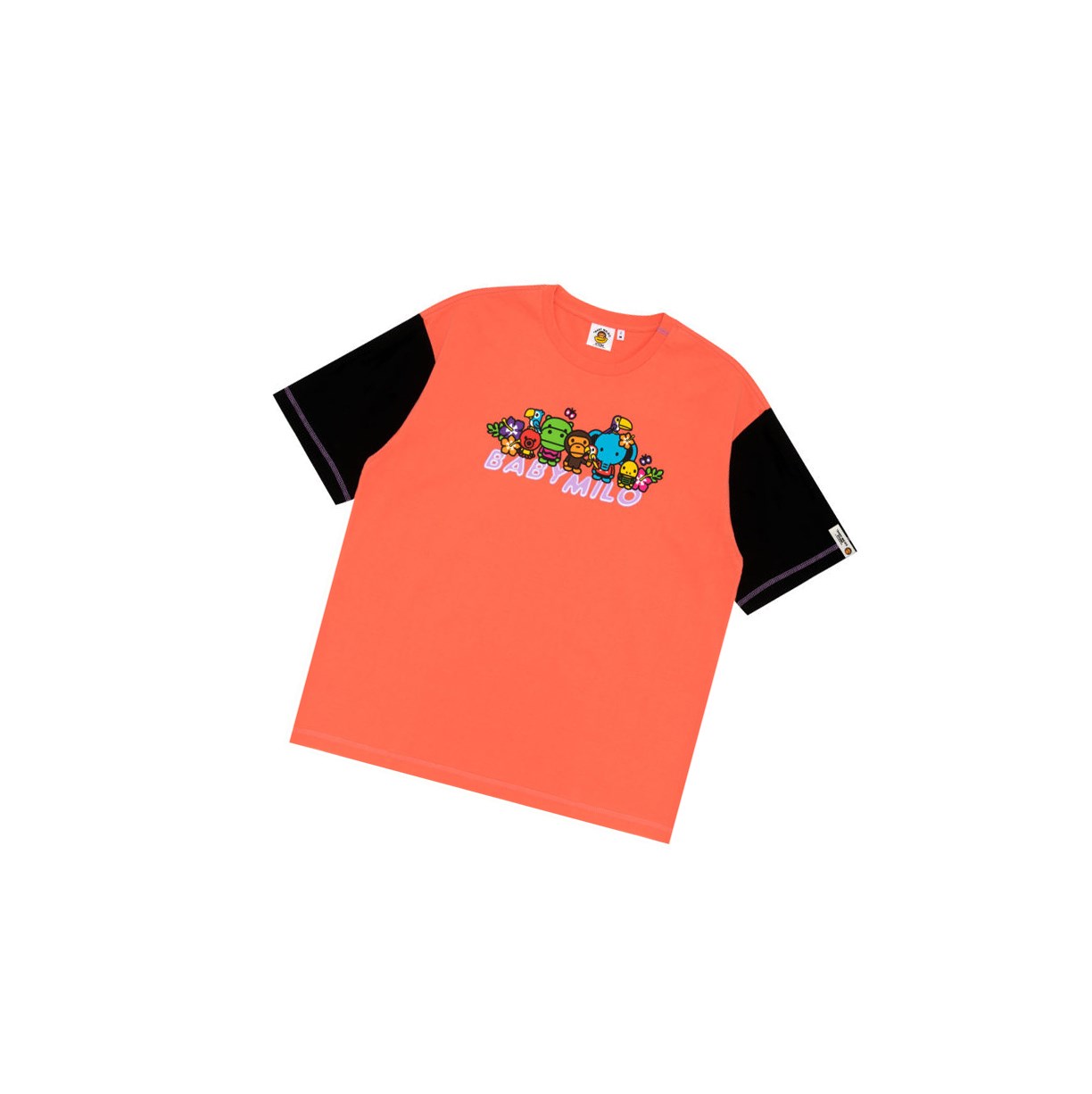 Tricko A BATHING APE Bape Boxy Fit Tee Kratke Sleeve Damske Ruzove | 4207-YBMNP