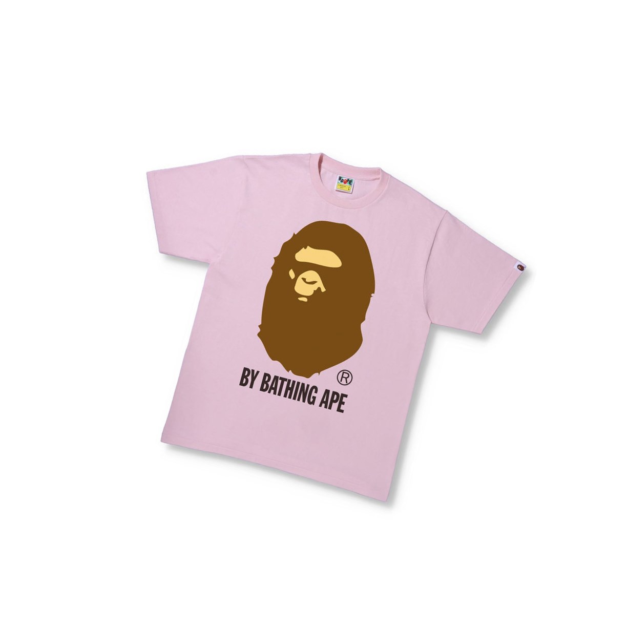 Tricko A BATHING APE Bape By Bathing Ape Tee Kratke Sleeve Panske Ruzove | 8326-GJUPE