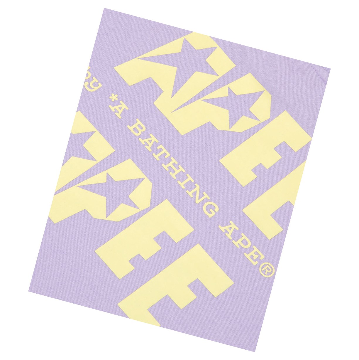 Tricko A BATHING APE Bape Double Logo Cropped Tee Kratke Sleeve Damske Pastel Lilac | 8063-SCWME